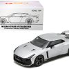 Nissan GT-R50 by Italdesign White Silver 1/64 Diecast Model Car by Era Car
