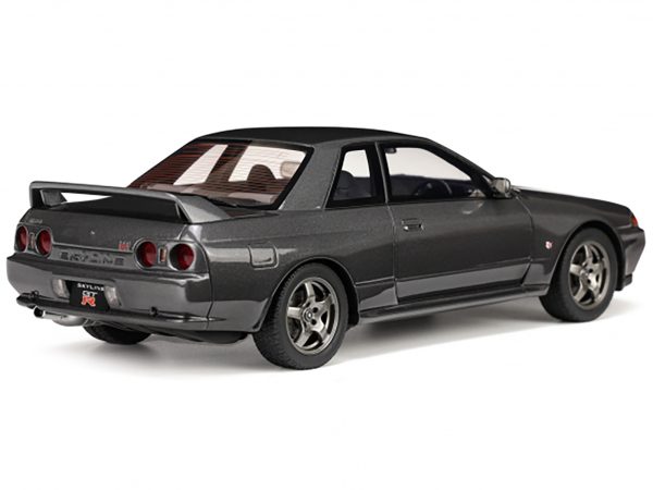 1993 Nissan Skyline GT-R (BNR32) RHD (Right Hand Drive) Gun Gray Metallic Limited Edition to 3000 pieces Worldwide 1/18 Model Car by Otto Mobile - Image 2