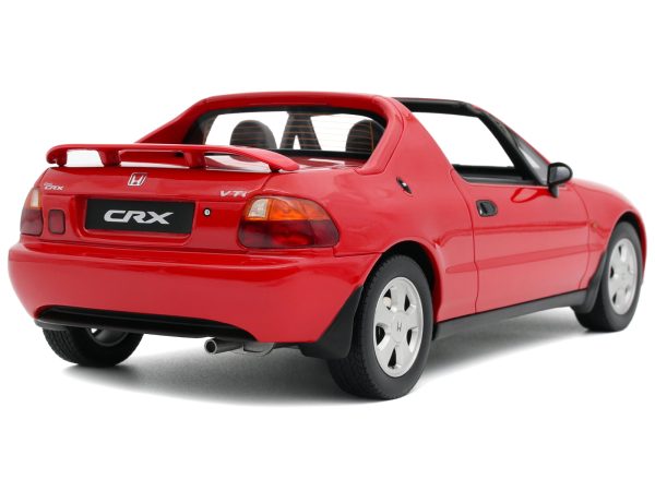 1995 Honda Civic CRX VTI Del Sol Red Limited Edition to 2000 pieces Worldwide 1/18 Model Car by Otto Mobile - Image 2