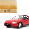1995 Honda Civic CRX VTI Del Sol Red Limited Edition to 2000 pieces Worldwide 1/18 Model Car by Otto Mobile - Image 5