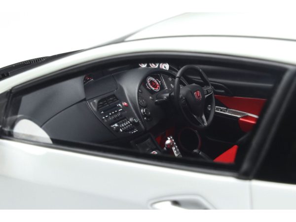 2010 Honda Civic FN2 Type R Mugen RHD (Right Hand Drive) Championship White Limited Edition to 4000 pieces Worldwide 1/18 Model Car by Otto Mobile - Image 3