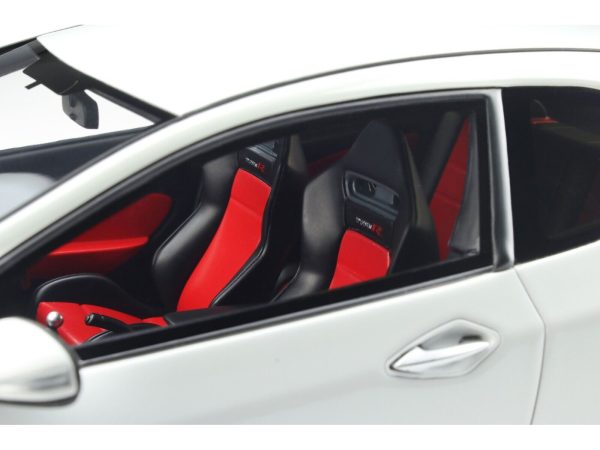 2010 Honda Civic FN2 Type R Mugen RHD (Right Hand Drive) Championship White Limited Edition to 4000 pieces Worldwide 1/18 Model Car by Otto Mobile - Image 2