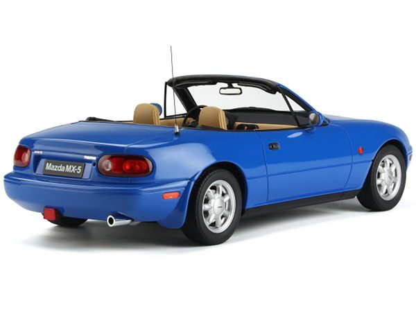 1990 Mazda Miata MX-5 Mariner Blue Limited Edition to 1500 pieces Worldwide  1/18 Model Car by Otto Mobile - Image 2