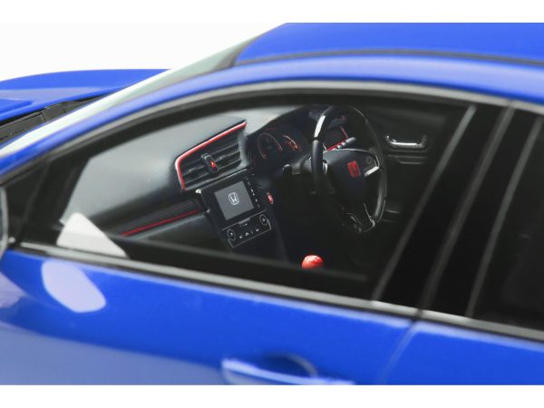 2017 Honda Civic FK8 Type R Blue 1/18 Model Car by Otto Mobile - Image 3