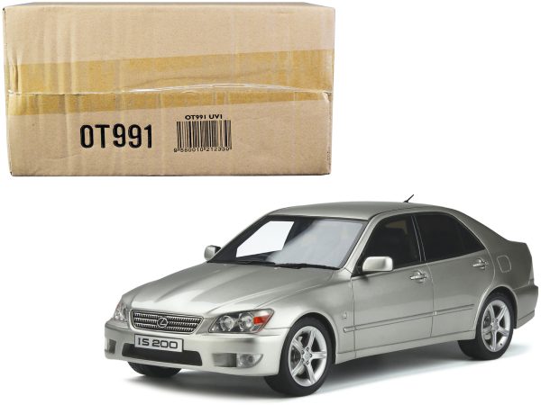 1998 Lexus IS 200 RHD (Right Hand Drive) Millennium Silver Metallic Limited Edition to 2000 pieces Worldwide 1/18 Model Car by Otto Mobile - Image 5