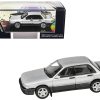1988 Mitsubishi Galant VR-4 Grace Silver Metallic and Chateau Silver 1/64 Diecast Model Car by Paragon Models - Image 3