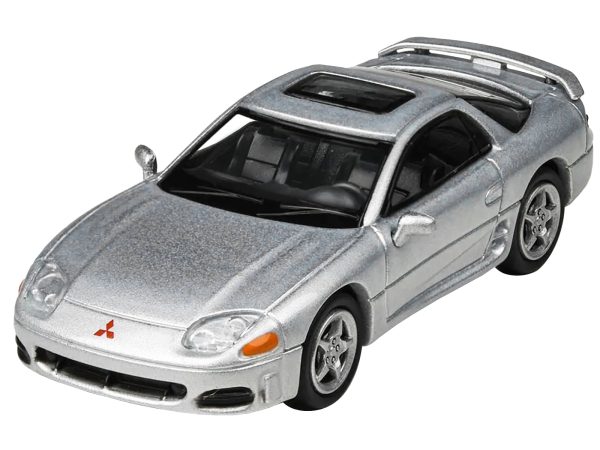 Mitsubishi 3000GT GTO Silver Metallic with Sunroof 1/64 Diecast Model Car by Paragon Models - Image 4