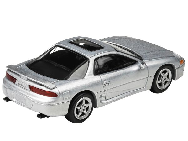 Mitsubishi 3000GT GTO Silver Metallic with Sunroof 1/64 Diecast Model Car by Paragon Models - Image 2