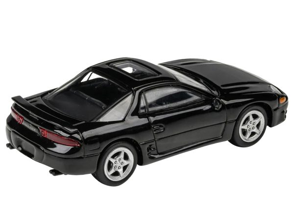 Mitsubishi 3000GT GTO Pyrenees Black with Sunroof 1/64 Diecast Model Car by Paragon Models - Image 4
