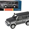 2014 Toyota Land Cruiser 76 Graphite Gray Metallic 1/64 Diecast Model Car by Paragon Models - Image 4