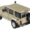 2014 Toyota Land Cruiser 76 Sandy Taupe Tan 1/64 Diecast Model Car by Paragon Models - Image 3