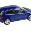 2001 Honda Civic Type R EP3 Vivid Blue Pearl Metallic 1/64 Diecast Model Car by Paragon Models - Image 2