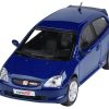 2001 Honda Civic Type R EP3 Vivid Blue Pearl Metallic 1/64 Diecast Model Car by Paragon Models - Image 4