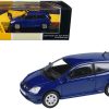 2001 Honda Civic Type R EP3 Vivid Blue Pearl Metallic 1/64 Diecast Model Car by Paragon Models - Image 3