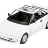 1985 Toyota MR2 MK1 Super White with Sunroof 1/64 Diecast Model Car by Paragon Models - Image 3