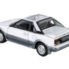 1985 Toyota MR2 MK1 White and Silver Metallic with Sun Roof 1/64 Diecast Model Car by Paragon Models - Image 2