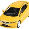 2007 Honda Civic Type R FN2 Sunlight Yellow 1/64 Diecast Model Car by Paragon Models - Image 3