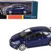 2007 Honda Civic Type R FN2 Sapphire Blue Metallic 1/64 Diecast Model Car by Paragon Models - Image 4