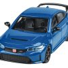 2023 Honda Civic Type R FL5 Boost Blue Pearl 1/64 Diecast Model Car by Paragon Models - Image 3