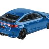 2023 Honda Civic Type R FL5 Boost Blue Pearl 1/64 Diecast Model Car by Paragon Models - Image 2