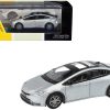 2023 Toyota Prius Cutting Edge Silver Metallic with Black Top and Sun Roof 1/64 Diecast Model Car by Paragon Models - Image 3