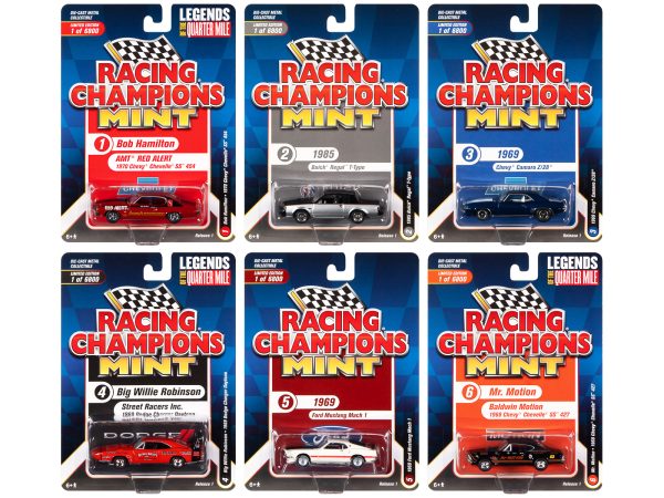 "Racing Champions Mint 2022" Set of 6 Cars Release 1 1/64 Diecast Model Cars by Racing Champions - Image 2