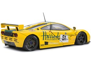 McLaren F1 GTR Short Tail #51 Andy Wallace - Derek Bell - Justin Bell "Harrod's" 24H of Le Mans (1995) "Competition" Series 1/18 Diecast Model Car by Solido