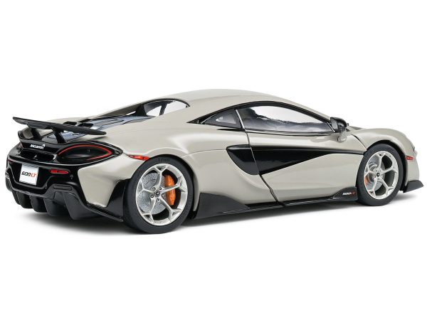 2018 McLaren 600 LT Coupe Blade Silver 1/18 Diecast Model Car by Solido - Image 2