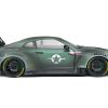 2022 Nissan GT-R (R35) RHD (Right Hand Drive) Liberty Walk 2.0 Body Kit "Army Fighter" "Competition" Series 1/18 Diecast Model Car by Solido - Image 2