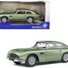 1964 Aston Martin DB5 RHD (Right Hand Drive) Porcelain Green Metallic 1/18 Diecast Model Car by Solido - Image 3
