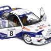 Subaru Impreza S5 WRC99 #8 Valentino Rossi - Carlo Cassina "Rally Azimut Di Monza" (2000) "Competition" Series 1/18 Diecast Model Car by Solido - Image 4