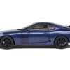 1993 Toyota Supra Mk4 (A80) Streetfighter RHD (Right Hand Drive) Dark Blue Metallic 1/18 Diecast Model Car by Solido
