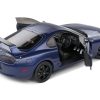 1993 Toyota Supra Mk4 (A80) Streetfighter RHD (Right Hand Drive) Dark Blue Metallic 1/18 Diecast Model Car by Solido - Image 4