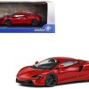 McLaren Artura Hybrid Supercar Amaranth Red Metallic 1/43 Diecast Model Car by Solido - Image 4