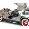 DMC DeLorean Time Machine Stainless Steel "Back to the Future: Part III" (1990) Movie 1/18 Diecast Model Car by Sun Star - Image 2