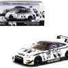 Nissan GT-R Nismo GT3 #727 "Moon Equipped" Legion of Racers (2022) "Hobby64" Series 1/64 Diecast Model Car by Tarmac Works - Image 2