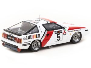 Mitsubishi Starion RHD (Right Hand Drive) #5 Christian Danner "Macau Guia Race" (1988) "Hobby64" Series 1/64 Diecast Model Car by Tarmac Works