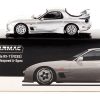 Mazda RX-7 (FD3S) Mazdaspeed A-Spec RHD (Right Hand Drive) Silver Stone Metallic "Global64" Series 1/64 Diecast Model Car by Tarmac Works - Image 2