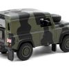 Land Rover Defender "Royal Military Police" Green Camouflage "Collab64" Series 1/64 Diecast Model Car by Schuco & Tarmac Works
