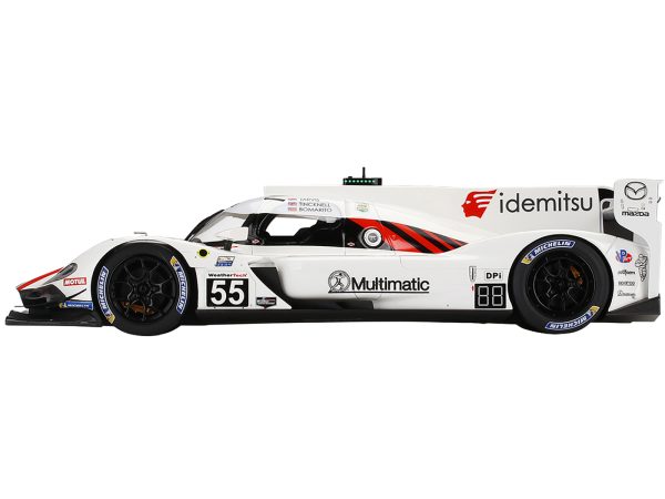 Mazda RT24-P DPI #55 Jonathan Bomarito - Oliver Jarvis - Harry Tincknell "Mazda Motorsports" 3rd Place IMSA 24 Hours of Daytona (2021) 1/18 Model Car by Top Speed - Image 2
