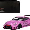 Nissan 35GT-RR Ver. 1 LB-Silhouette Works GT RHD (Right Hand Drive) "Class" Pink with Graphics 1/18 Model Car by Top Speed - Image 4
