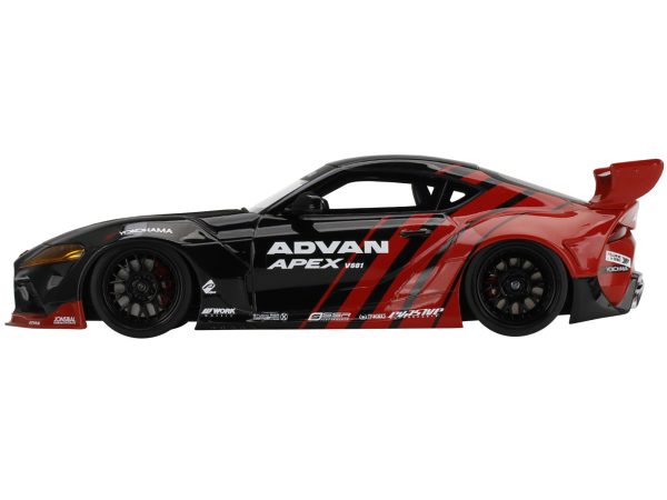 Toyota Pandem GR Supra V1.0 "Advan" Livery SEMA (2019) 1/18 Model Car by Top Speed - Image 2