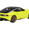 2023 Nissan Z Proto Spec Ikazuchi Yellow with Black Top 1/18 Model Car by Top Speed - Image 2