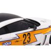 Nissan LB-Silhouette WORKS GT 35GT-RR Ver.1 RHD (Right Hand Drive) #23 White with Yellow Stripes "LB Racing" 1/18 Model Car by Top Speed