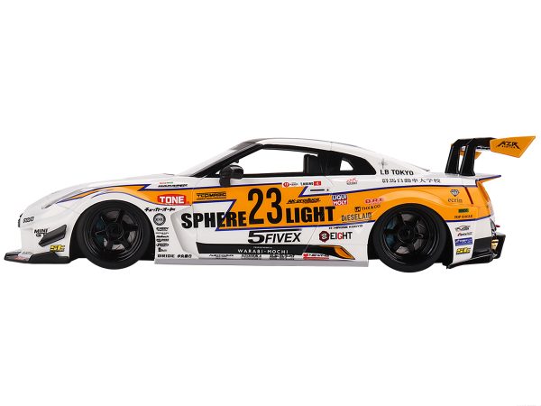 Nissan LB-Silhouette WORKS GT 35GT-RR Ver.2 RHD (Right Hand Drive) #23 Tetsuya Hibino "LB Racing - Formula Drift" (2022) 1/18 Model Car by Top Speed - Image 2