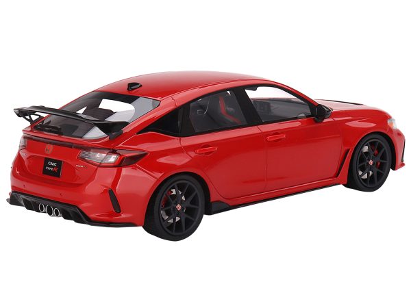 2023 Honda Civic TYPE R Rallye Red 1/18 Model Car by Top Speed - Image 2