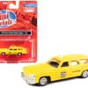 1974 Buick Estate Station Wagon Taxi Yellow 1/87 (HO) Scale Model by Classic Metal Works