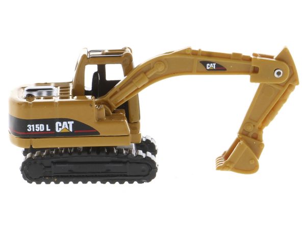 CAT Caterpillar 315D L Excavator Yellow "Micro-Constructor" Series Diecast Model by Diecast Masters - Image 4