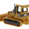 CAT Caterpillar D5G XL Track-Type Tractor Yellow "Micro-Constructor" Series Diecast Model by Diecast Masters - Image 4