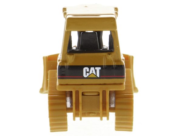 CAT Caterpillar D5G XL Track-Type Tractor Yellow "Micro-Constructor" Series Diecast Model by Diecast Masters - Image 2